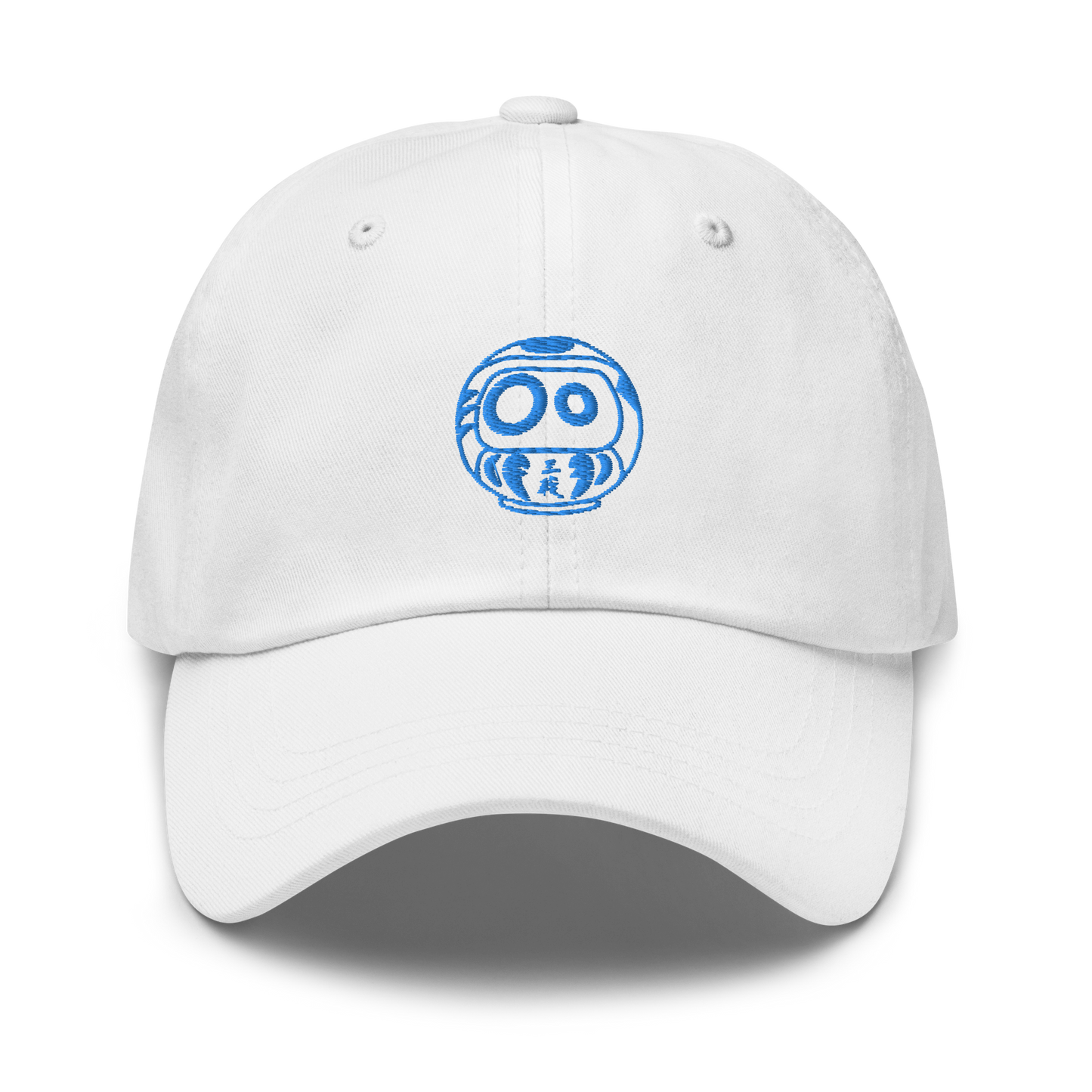 White Daruma Dad hat