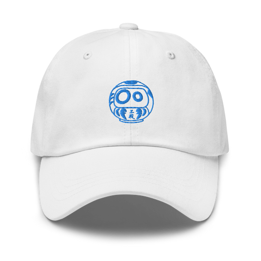 White Daruma Dad hat